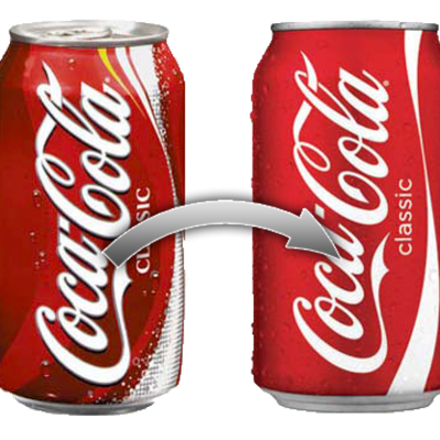 Coca Colas nya design