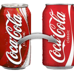 Coca Colas nya design