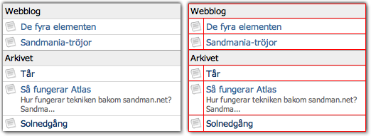 tablelist