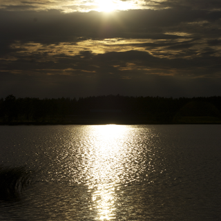 Solnedgång