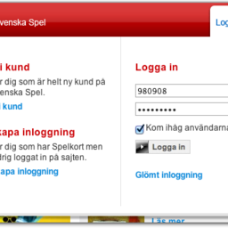 Logga in på svenskaspel.se