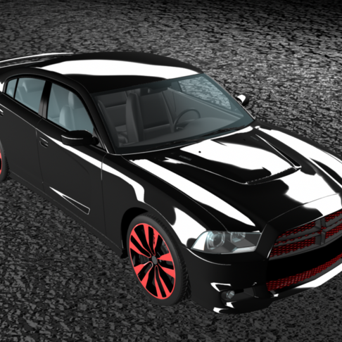 Ny rendering av bilen Ny rendering av bilen