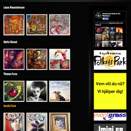 Jag ska ställa ut på Rock & Art