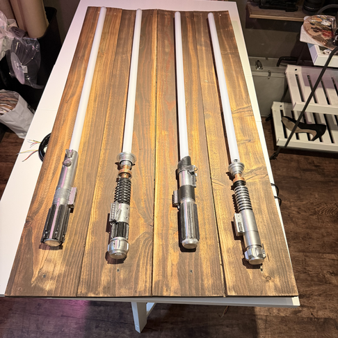 Update on the lightsaber project